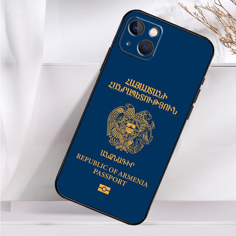 Armenian Flag Shockproof Case For iPhone 18 17 16 15 14 11 Pro Max Plus 12 13 Mini 16e 17 Air Phone Cover