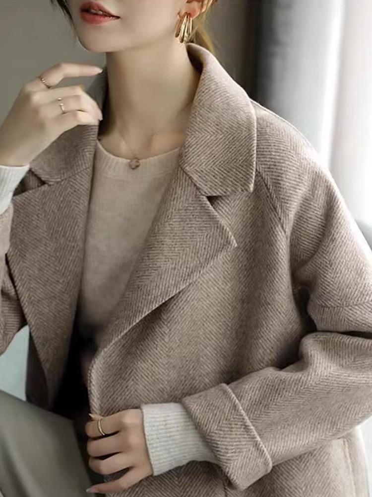 Women's Stylish Wool Coat - New Autumn & Winter Short Design, Elegant & Trendy