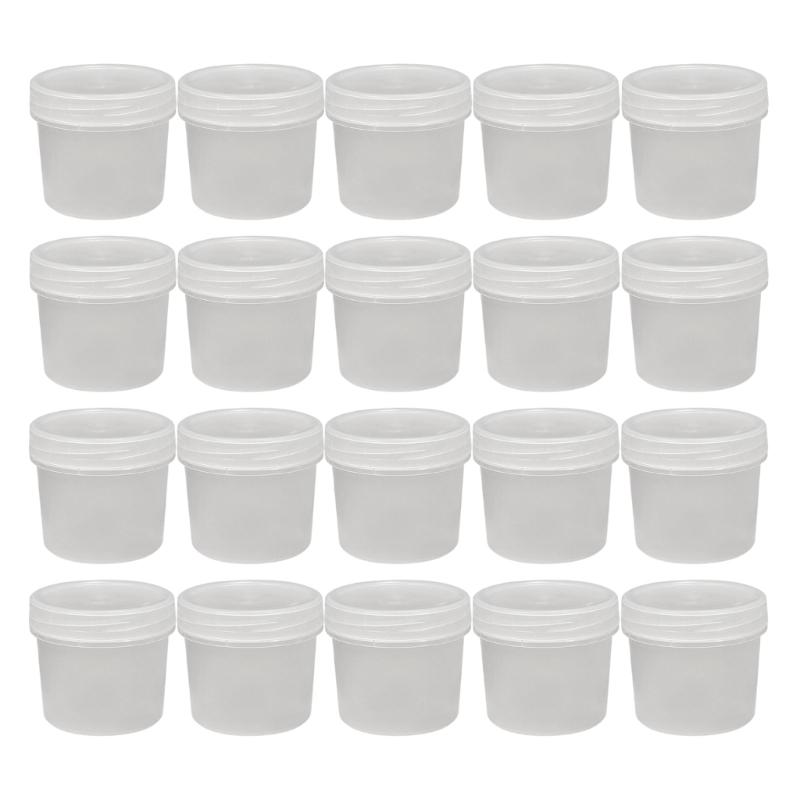 Multipurpose Plastic Dessert Jars Sealed Food Storage Boxes Microwave Friendly Designs Kitchen Puddings Cup