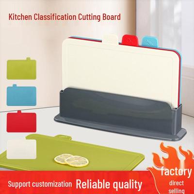 Ensemble de Planches à Découper Polyvalentes en Plastique PP pour la Cuisine - Idéal pour les Légumes, les Fruits et la Viande