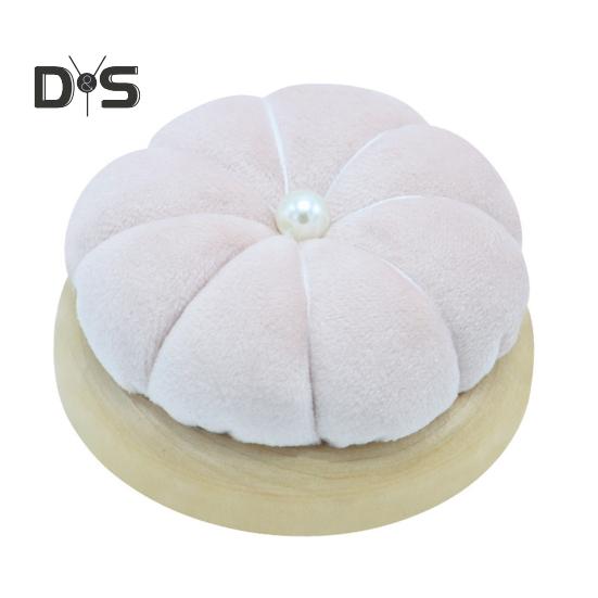 

Мягкая игольница в форме тыквы, игольница фланелевая с деревянной основой для швейных проектов своими руками розовый