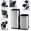 Knife Stand Holder For Kitchen Knife Stainless Steel Knife Holder Stand Block High End Kitchen Accessories