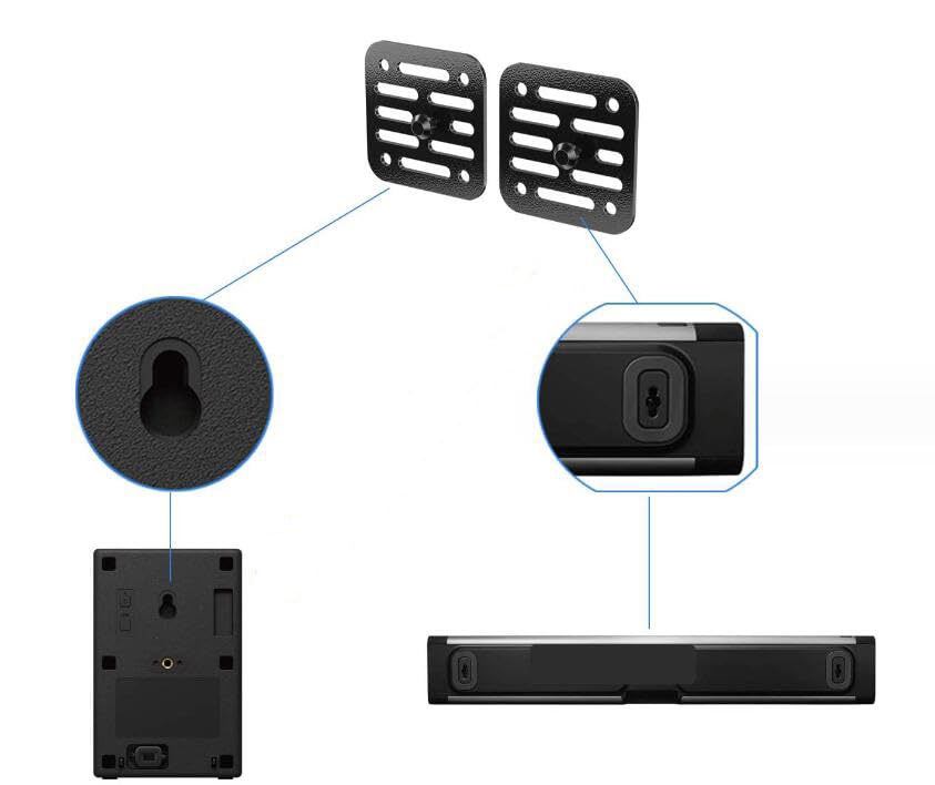 Compatible with Sony Speaker Wall Mounting Bracket Accessories HT-G700 HT-SI00F HT-S200F HT-S500RF HT-MT500 HT-8500