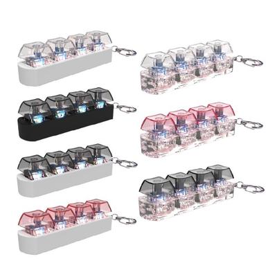 LED-Leuchtendes Tastatur-Klick-Spielzeug 4-Tasten-Tastenkappen-Tester Zur Angstlinderung und sensorischen Stimulation im Rahmen der Haltbarkeitsgestaltung