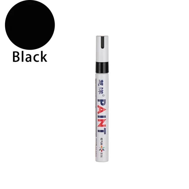 Marcador de Tinta Permanente de Borracha Impermeável Branco Multicolorido Desenho Pneu de Carro Sulco Ambiental Caneta Marcadora para Pintura de Pneus