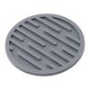 Silent Coasters Silicone Tea Cup Mat Striped Draining Version
