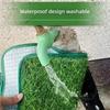 Artificial Grass Dog Potty Pad Reusable Washable Odor Resistant Drainage Turf Mat Dog Housebreaking Training Toilet For Indoor