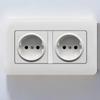 EU Standard Single Power Socket Switch Usb Wall Sockets Double Sockets 86 Type Wall Sockets TV Telephone Sockets