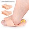 Five-Toe Arch Support Separator with Soft Shock Absorption and Pressure Relief, Massage Forefoot Insole, Hallux Valgus Corrector
