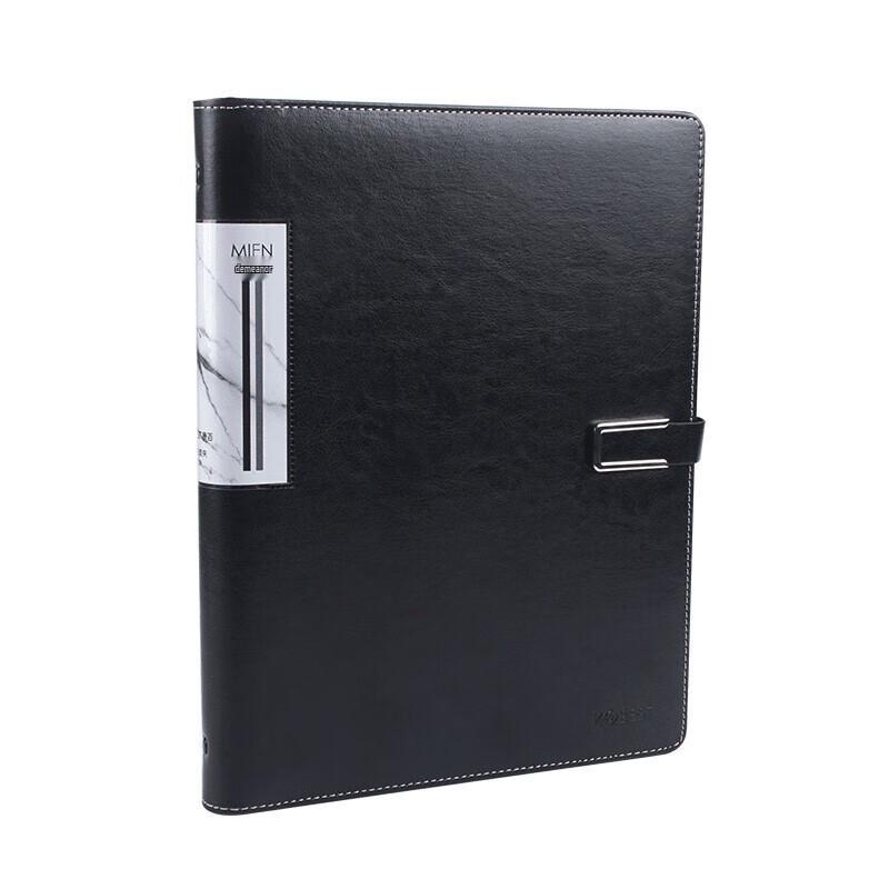 KBEST A4 Leather Loose-Leaf Binder