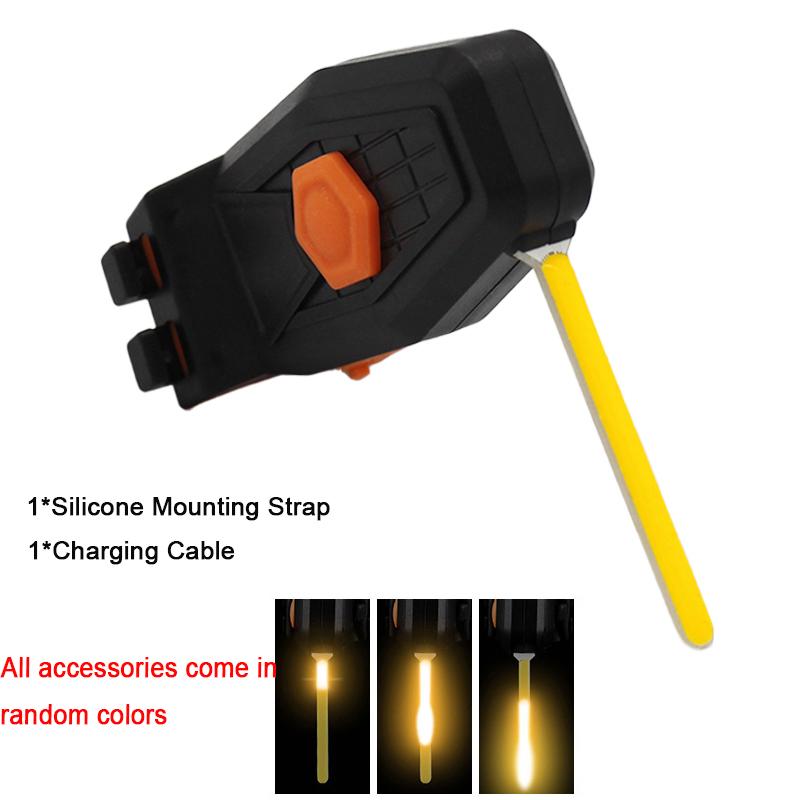 

Bike Photon Drop Rear Light Waterproof Type-C COB Bicycle Creative Tail Light MTB Bike Cycling Photon Drop Warning Taillights жовтий