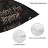 Leon Grace Residents Evils Requiem Duo Fan Art Pillow Case Soft Pillow Cover For Living Room Bed Chair Kawaii Cushion Cover