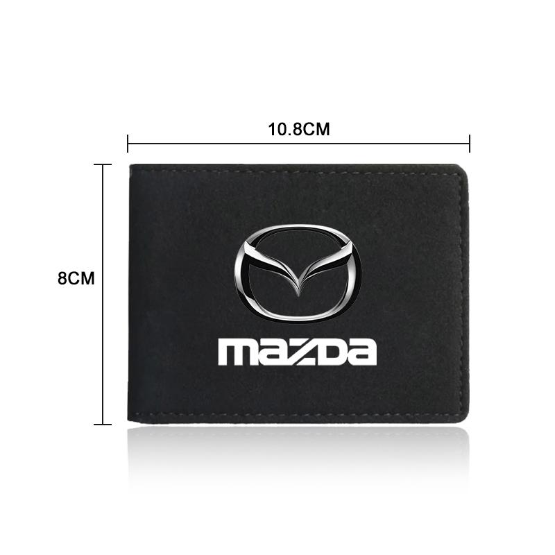 PU Leather Credit Card Case Car Driving Documents Protective Case For Mazda 3 6 CX5 2 CX3 CX9 MX5 RX8 Axela Demio MS CX5 2 Axela Demio Atenza GJI GH