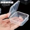5.5cm Translucent PP Plastic Perler Bead Box with Lid for Jewelry or Small Parts