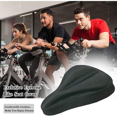 1 Stück Weicher Fahrradsitzbezug für Heimtrainer Spinning-Fahrrad Stoßdämpfung
