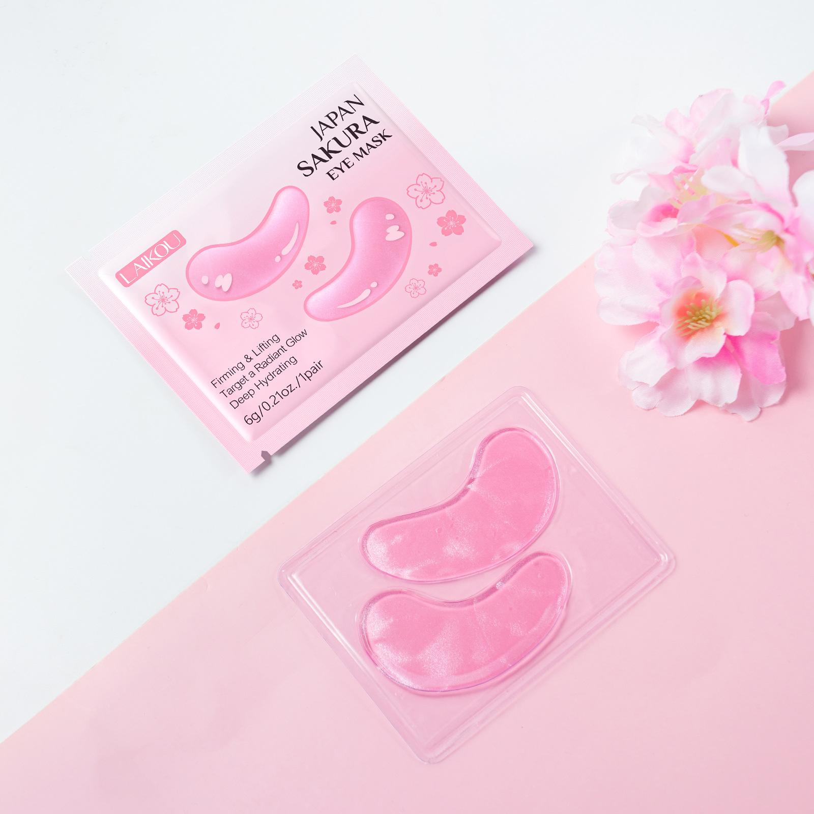

LAIKOU Japan Sakura Eye Mask, Hydrating Eyes 6g 1 pair