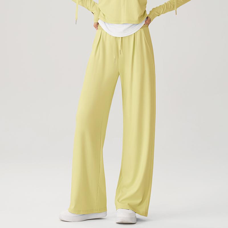 Temperate Outdoor Long Straight-Leg Slimming Pants - Casual Drape-Friendly Sportswear