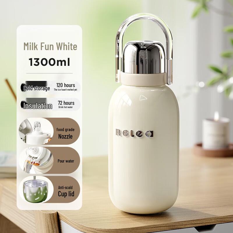Wushengwu 950ml 316L Stainless Steel Insulated Water Bottle