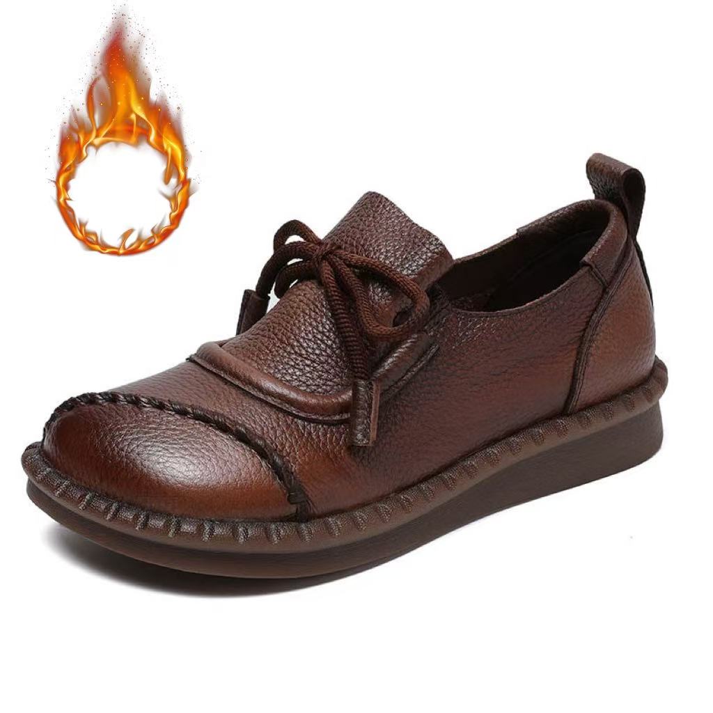 Shoes for Women 2025 Cross-tied Ladies Boot Daily Boots Hot Sale Cotton Shoes Round Toe Comfortable Flat Shoes Women Ankle Boots