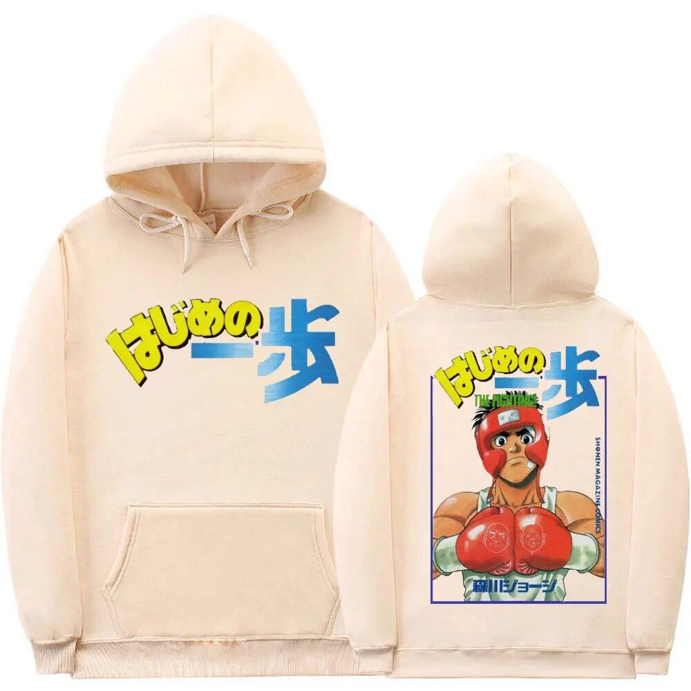 Anime Clothes Hajime No Ippo Hoodies Makunouchi Graphic Hoodie Japanese Unisexga Unisex Women Oversize Kamogawa Boxing Gym Sweatshirts