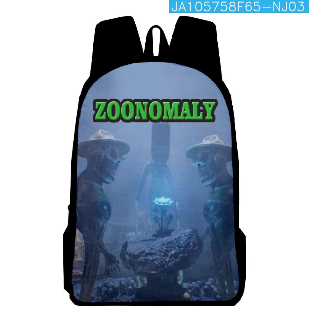 Hip Hop Youthful Funny New Zoonomaly Student School Bags Notebook Backpacks 3D Printed Oxford Waterproof Boys/Girls Travel Bags