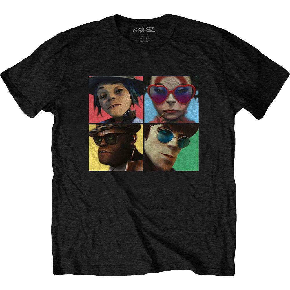 Men s Gorillaz Humanz Slim Fit T-shirt X-Large Black XXXXL