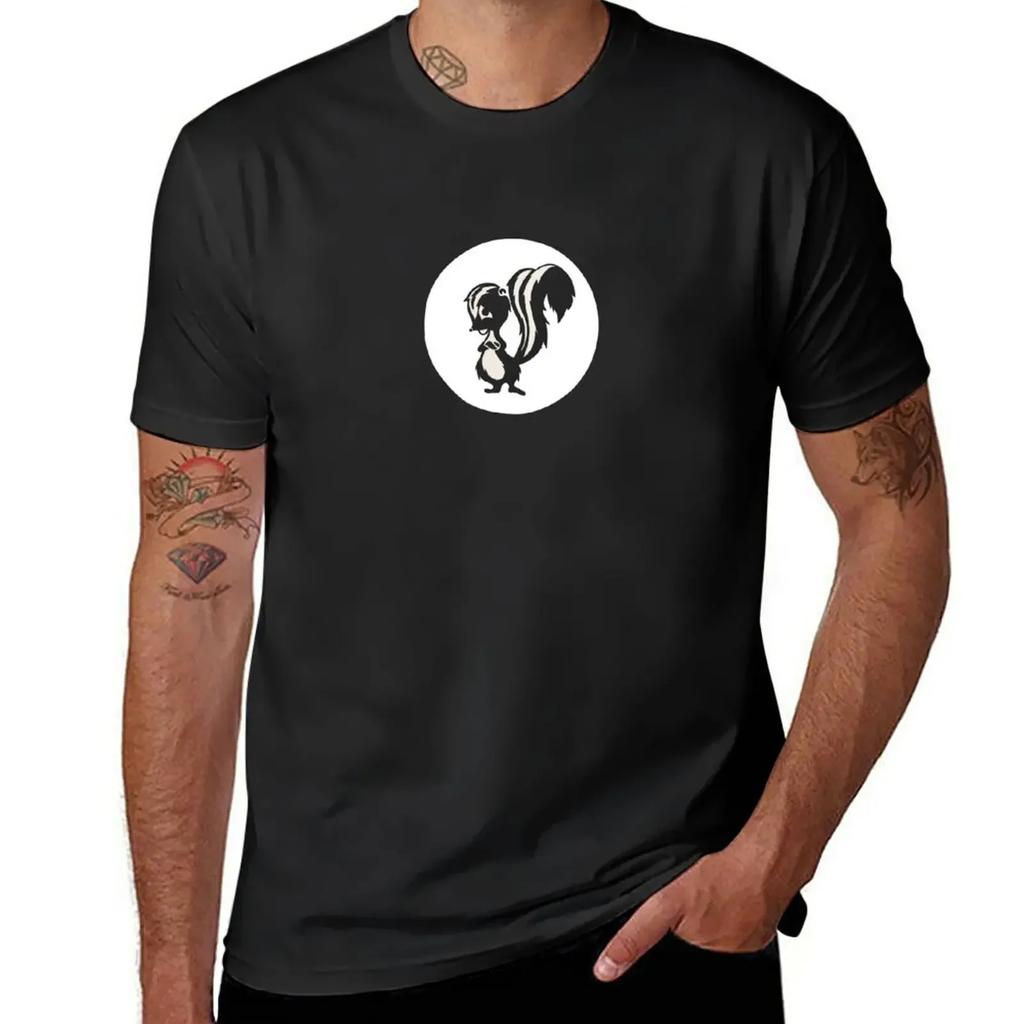 SR-71 Skunk Logo T-Shirt new edition Short sleeve tee anime fitted t shirts for men
