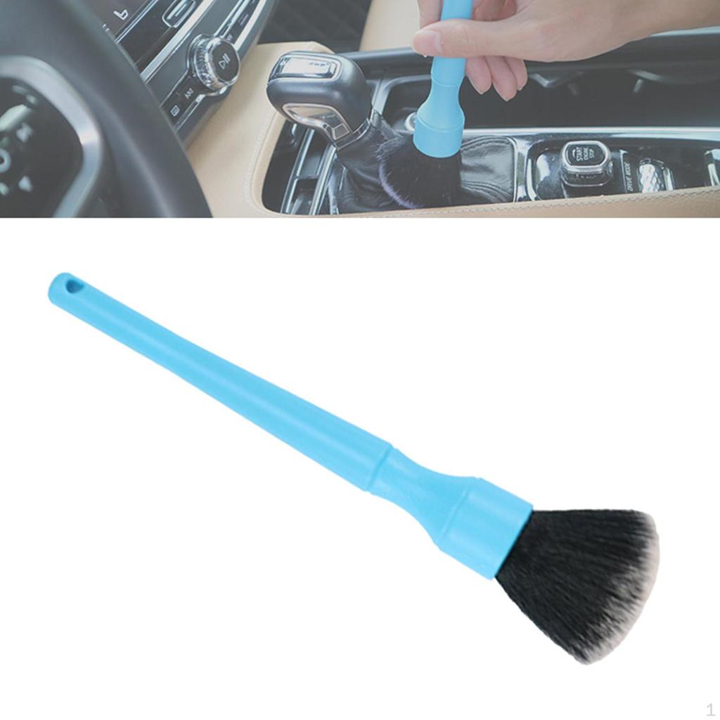 Brush Scratch Comfortable Handle PBT Duster for Leather Seats Infotainment Screens Dashboard Door