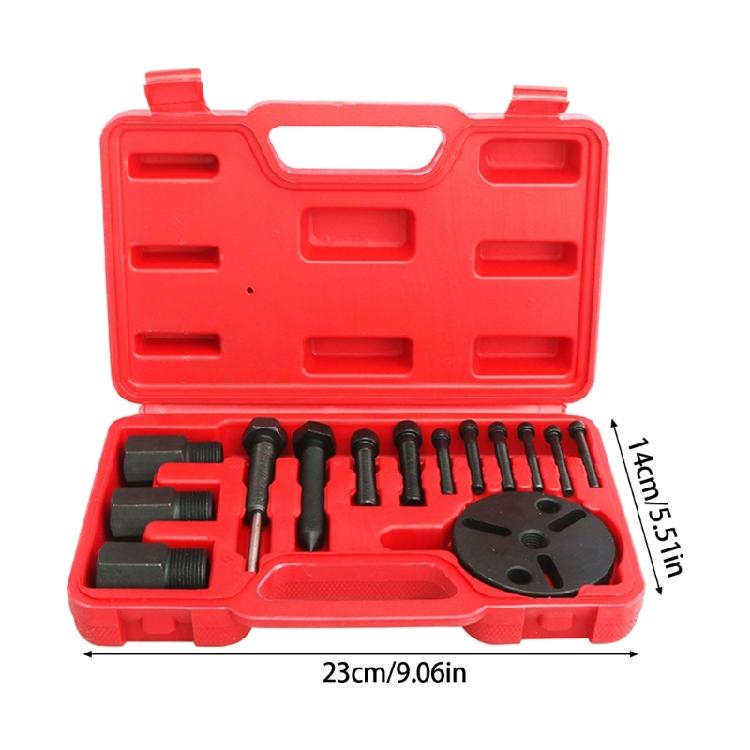 Manual Car Air Conditioning Compressor Service Kit High Performances Tool with Clutch Bearing Removal Function