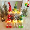 6pcs Lantern Styles Glowing Gnome Christmas Faceless Doll Merry Christmas Home Decoration Navidad Natal New Year Christmas Gifts