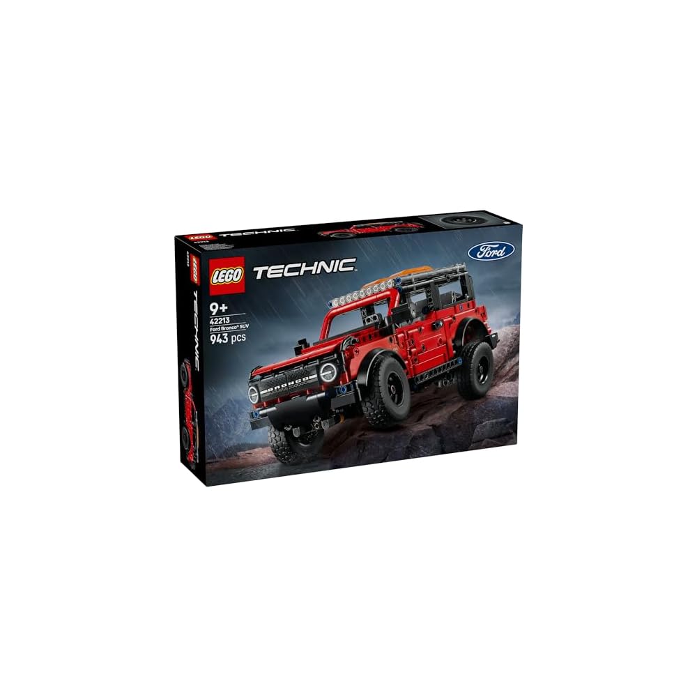 LEGO Technic Ford Bronco SUV Toy Building Set for Kids 9-11 Years Old 42213