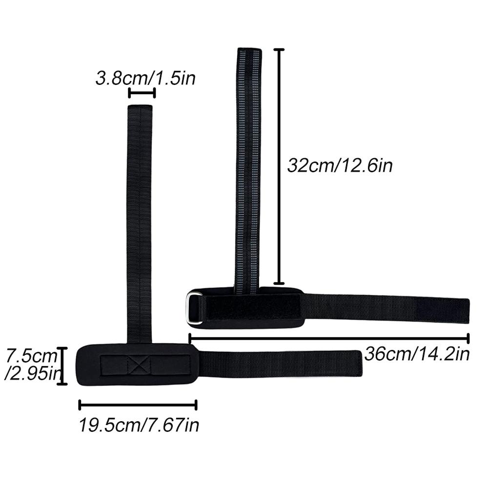 1 Pair Weight Lifting Straps With Wrist Support, Wrist Straps For Weightlifting, New Workout Wrist Wraps For Deadlifting In Gym