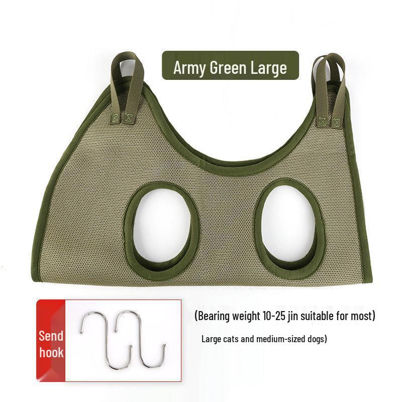 Pet Grooming Hammock for Cat & Dog Nail Trimming and Ear Cleaning