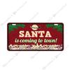 Souvenir Metal License Plate, Custom Auto Sign 15x30cm