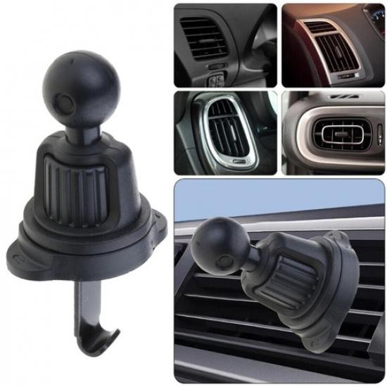 Car Air Vent Clip Mount 17mm Round Head Base for Car Phone Holder Air Outlet