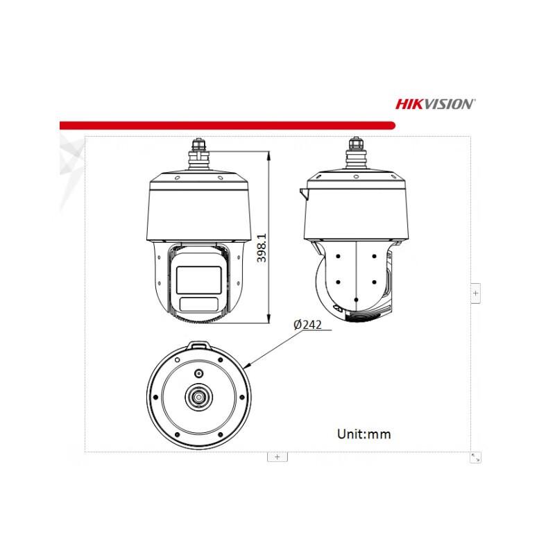 Hikvision DS-2DF8C4QHGXG-XYZL/VWS 4MP 25x Zoom Smart PTZ Dome Camera