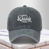 Text Pattern Baseball Cap, Adjustable Size, Trendy Hip-hop Hat, Same Style for Men and Women, Six-piece Hat
