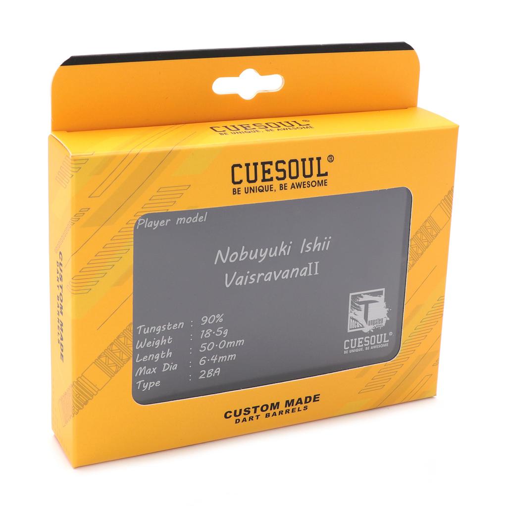 CUESOUL Yosuke Ishii Player Model Vaisravana II Vaisravana Soft Chip Tungsten Set of 3 90% (CSDP-BS024-2)