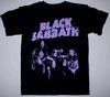 SABBATH Band Black Short Sleeve Black Men T Shirt   Men's and Women's Same Pure Cotton Four-season Bottoming Shirt