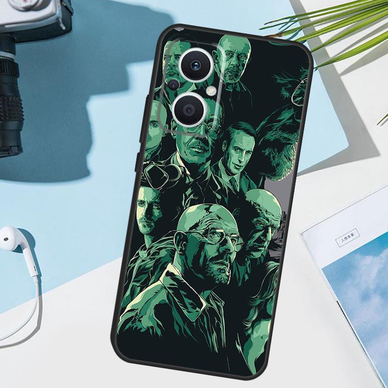 Breaking Bad Cover For OPPO Reno 13 F 10 11 12 14 Pro 11F 12F 14F 7 8 Lite OPPO Find X9 X8 X5 X6 Pro Case