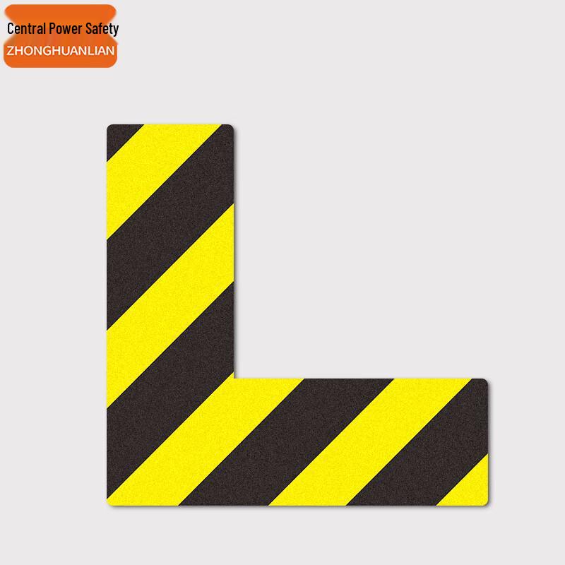 Industrial Frosted Corner Position Warning Stickers