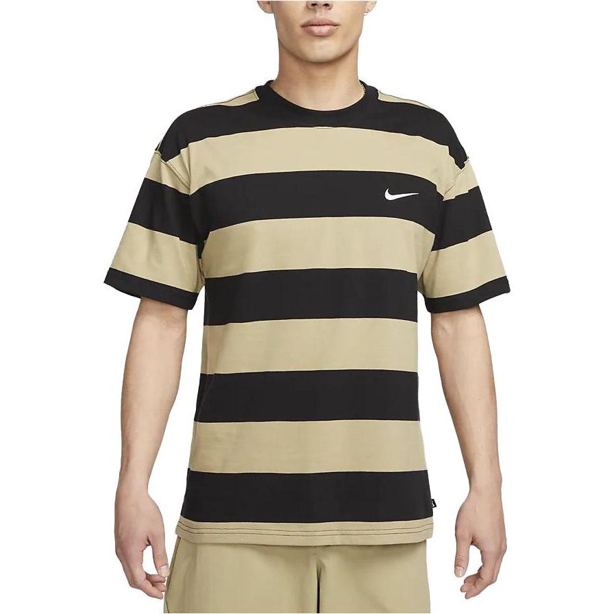 Nike T Shirts Men's Multicolor Crew Neck Thin Straight Fit FB8151-276