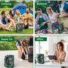 USB Ports Rechargeable Camping Fan Adjustable Oscillating Fan Battery Operated Fan  Outdoor Travel