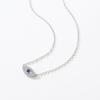 MODIAN 925 Sterling Silver Mysterious Blue Eyes Pendant Necklace Clavicle Chain Link For Women Party Fine Jewelry Birthday Gift
