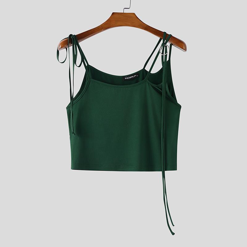 

Женские топы-майки без рукавов на бретелях, повседневные, облегающие 3XL зелёный