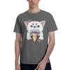Gintama Gift Men T Shirts Gintama Fashion Tee Shirt Short Sleeve Round Collar Cotton Party Clothes TShirt