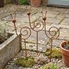 Vintage Metal Snail Garden Stake Rustproof Weatherproof Snail Shape Yard Art Iron Weather Resistant Rustic Snail Sculpture