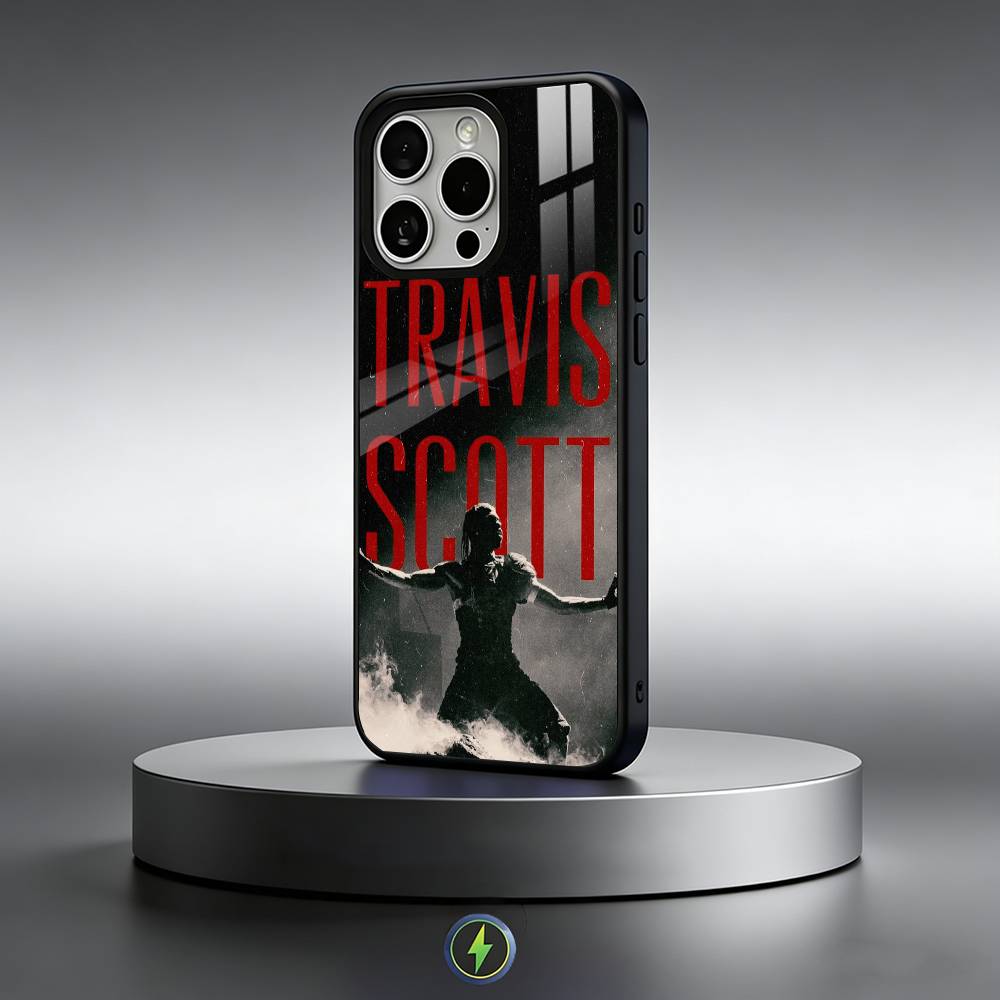 Singer T-Travis Scott Phone Case For iPhone17,16,15,14,13,12,11 Plus,Pro Max Magnetic For Magsafe Wireless Charging