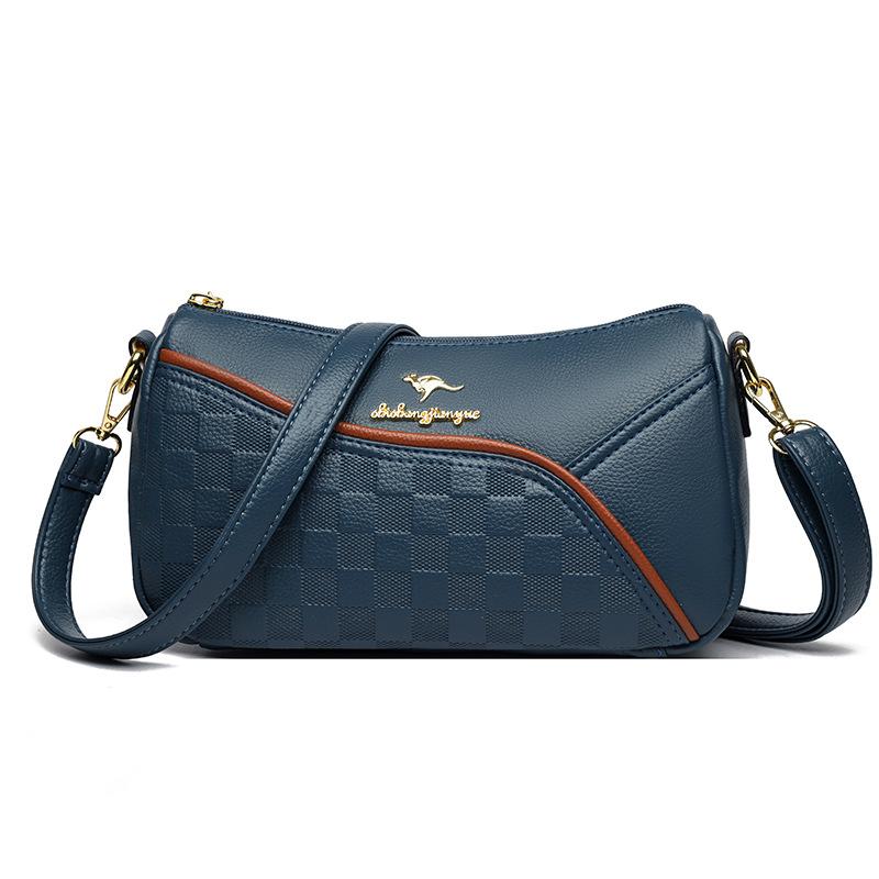 Women's Bag New Middle-aged Women's Bag Simple Shoulder Messenger Bag Atmosphere Bag Trendy Bag