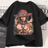 Ones Pieces Anime T Shirt Summer Fashion T Shirts Unisex 100 Cotton Comfortable Plus Size Top Tees Shortsleeve Vintage Tshirt